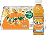 24-pack Tropicana 100% Orange Juice, 10 Fl Oz $14