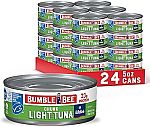 24-ct Bumble Bee Chunk Light Tuna in Water, 5 oz Cans $15.78