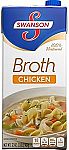 6-Pk 32 Oz Swanson Chicken Broth $7