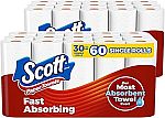 2 x 30 Double Rolls Choose-A-Sheet Scott Paper Towels $56.90 + Get $15 Amazon Credit