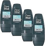 4-Pack 1.7-Oz Dove Men+Care Clean Comfort Roll on Deodorant $2.77