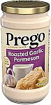 Prego Alfredo Pasta Sauce with Roasted Garlic and Parmesan Cheese, 14.5 oz Jar $1.85 and more