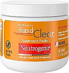 60-Ct Neutrogena Rapid Clear Maximum Strength Acne Face Pads $4.26