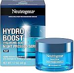 1.7 oz Neutrogena Hydro Boost Face Night Moisturizer $10.49