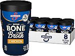 8-Pack 10.75-Oz Swanson Sipping Chicken Bone Broth with Ginger & Turmeric $12.64