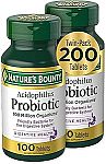 2-Pack 100-Ct Nature's Bounty Acidophilus Probiotic $5