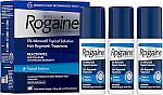 3-Pk 2Oz Men's Rogaine 5% Minoxidil Topical Solution $36.68