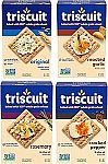 4-Ct Triscuit Whole Grain Wheat Crackers Variety Pack $9.75
