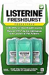 3-Pk 24-Strip Listerine Freshburst Pocketpaks Breath Strips $3.62