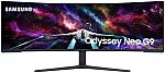 SAMSUNG 57" Odyssey Neo G9 Dual 4K 1000R Curved Gaming Monitor LS57CG952NNXZA $799.99