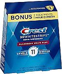 16-Count Crest 3D Whitestrips Teeth Whitening Strip Kit $20