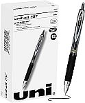 12-pack uni-ball Retractable Gel Pens, Micro Point, 0.5 mm $6.75