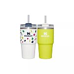 2-count Stanley 20oz Stainless Steel H2.0 Flowstate Quencher Insulated Tumblers $28