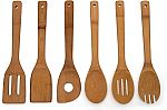 6-piece Lipper International 826 Bamboo Wood Kitchen Tools Set $7.19