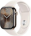 Apple Watch Series 10 [GPS + Cellular 42mm] with Titanium Case $399
