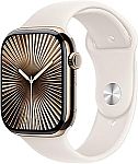 Apple Watch Series 10 [GPS + Cellular 46mm] with Titanium Case $448.99