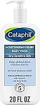 20 oz Cetaphil Moisturizing Body Wash for Sensitive Skin $5