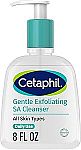 8-Oz Cetaphil Gentle Exfoliating SA Foaming Gel Cleanser $5.50