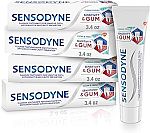 4-pack 3.4 Ounce Sensodyne Sensitivity & Gum Sensitive Toothpaste $11.80 and more