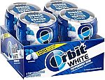 4-pack 40 pieces ORBIT Gum White Peppermint Sugar Free Chewing Gum $10