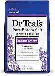 3-Lbs Dr Teal's Soothe & Sleep Lavender Epsom Salt Soaking Solution $4.17