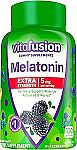 120-Count 5mg Vitafusion Extra Strength Melatonin Gummy Supplement $7.53