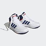adidas @eBay - Extra 40% Off + Extra 20% Off: kids Hoops Mid Shoes $15 and more