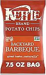 7.5 oz Kettle Brand Backyard Barbeque Potato Chips $2.37 and more