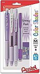 Pentel Color Shades Writing Pack - Pastel Violet $4