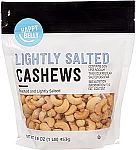 16 Oz Happy Belly Roasted & Lightly Salted Cashew $5.31