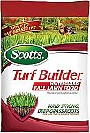 12.5 lbs Scotts Turf Builder WinterGuard Fall Lawn Fertilizer $25