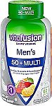 60ct VITAFUSION Men's 50+ Multi Daily Support Supplement $4 and more