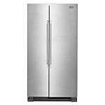 Maytag 24.9-cu ft Side-by-Side Refrigerator (Fingerprint Resistant Stainless Steel) $636
