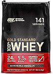 10-Lb Optimum Nutrition Gold Standard 100% Whey Protein Powder $78 and more