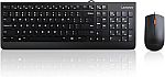 Lenovo 300 Full-Size USB Wired Keyboard & Mouse $7.44