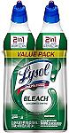 2-pack 24 oz Lysol Toilet Bowl Cleaner $3.44