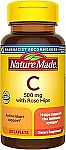 2 x 130 ct Nature Made Vitamin C 500 mg with Rose Hip $6.26 and more