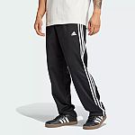 adidas men Primegreen Essentials Warm-Up Open Hem 3-Stripes Track Pants $9