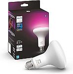 Philips Hue BR30 Bluetooth 85W Smart LED Bulb (White and Color Ambiance) $19.99