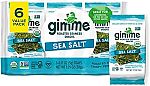 6-Ct Gimme Sea Salt Seaweed $3.93
