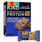 6-Pack 1.76-Oz KIND Breakfast Protein Bars (Peanut Butter Banana Dark Chocolate) $2.55