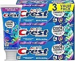 3-pack Crest Kids Advanced Fluoride Toothpaste, Bubblegum Flavor 4.2oz $9.09