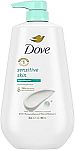 30.6 oz Dove Body Wash with Pump Sensitive SkinHypoallergenic $4.37