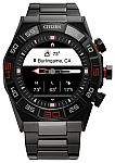 Citizen CZ Smart Hybrid Gray Stainless Steel Smart Watch 44MM JX2005-55E $99.99