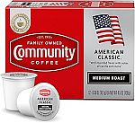 12 Count Community Coffee American Classic Coffee Pods $3.74
