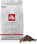 17.6 Ounce illy Classico Whole Bean Coffee $15.99 and more