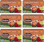 6-Pack 20 Bags Celestial Seasonings Country Peach Passion Herbal Tea $9.49