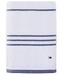 Tommy Hilfiger Cotton Bath Towel, 30" x 54" $5.40