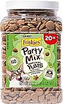 20 oz Purina Friskies Cat Treats, Party Mix Natural Yums Catnip Flavor $3.86 and more