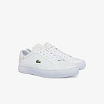 Lacoste Men's Powercourt Leather Sneakers $59.96